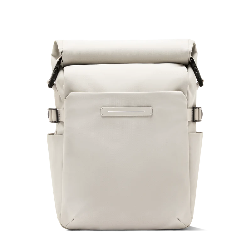Shibuya Rolltop Backpack / Sand Grey / Recycled Nylon