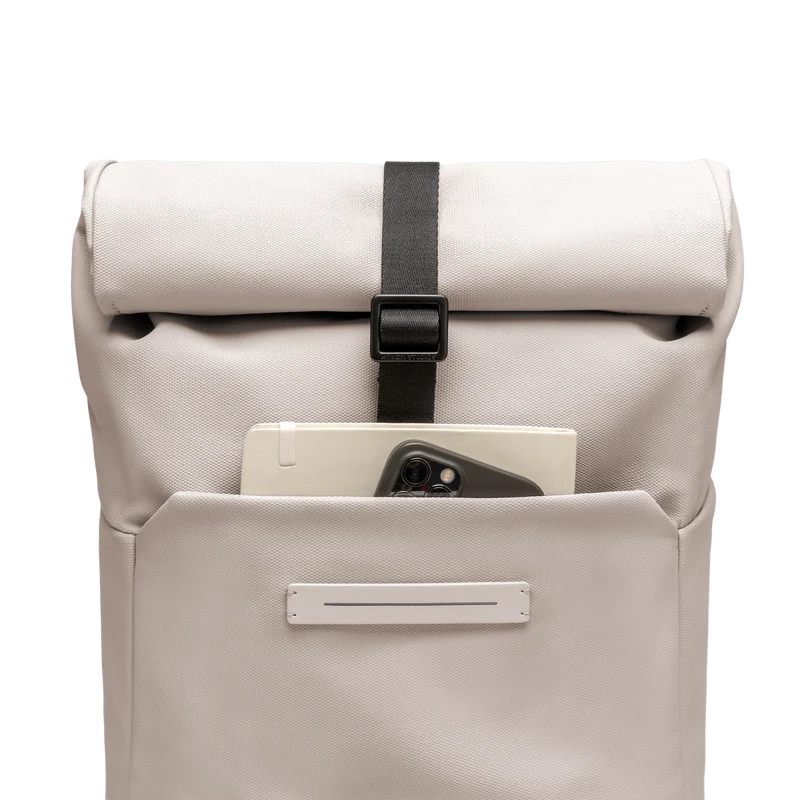 SoFo Rolltop Backpack X / Sand Grey / Waxed Canvas