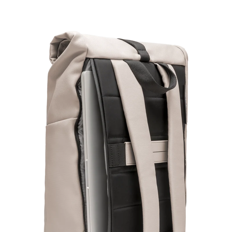 SoFo Rolltop Backpack X / Sand Grey / Waxed Canvas