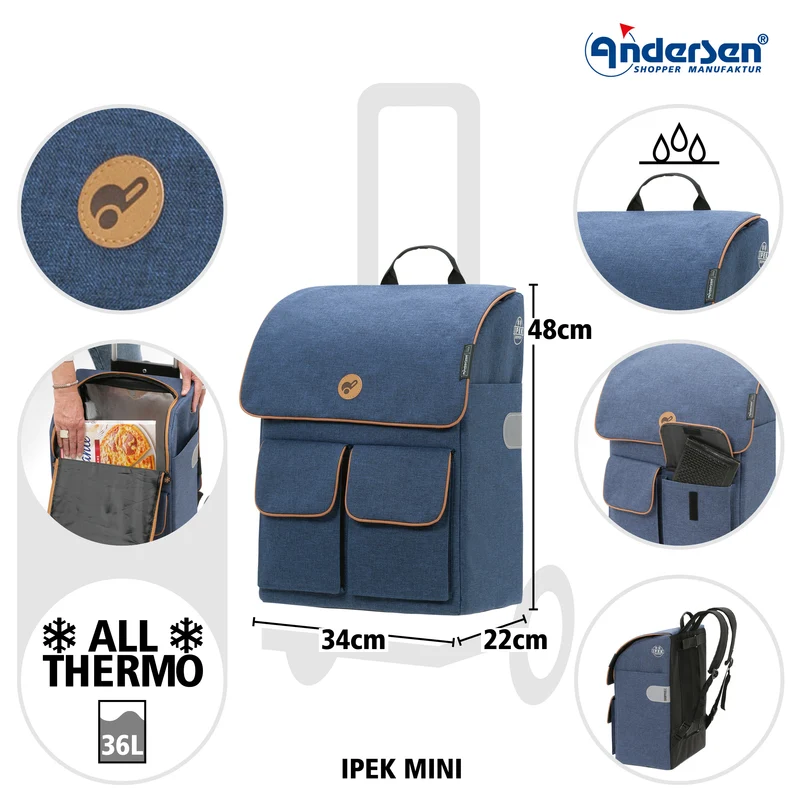 Scala Shopper Plus Ipek Mini - Blau