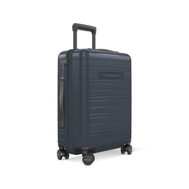 H5 / Glossy Night Blue / Premium Hard Shell / Cabin Size / Essential