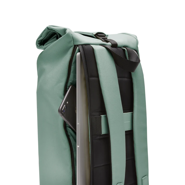 SoFo Rolltop Backpack / Marine Green / Recycled Cotton Canvas