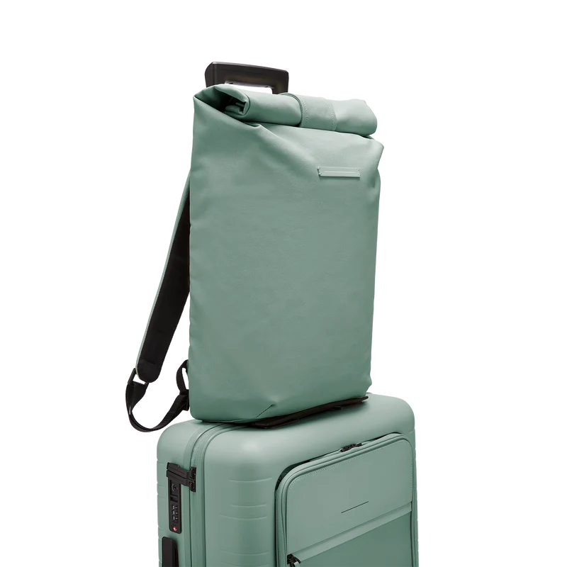 SoFo Rolltop Backpack / Marine Green / Recycled Cotton Canvas