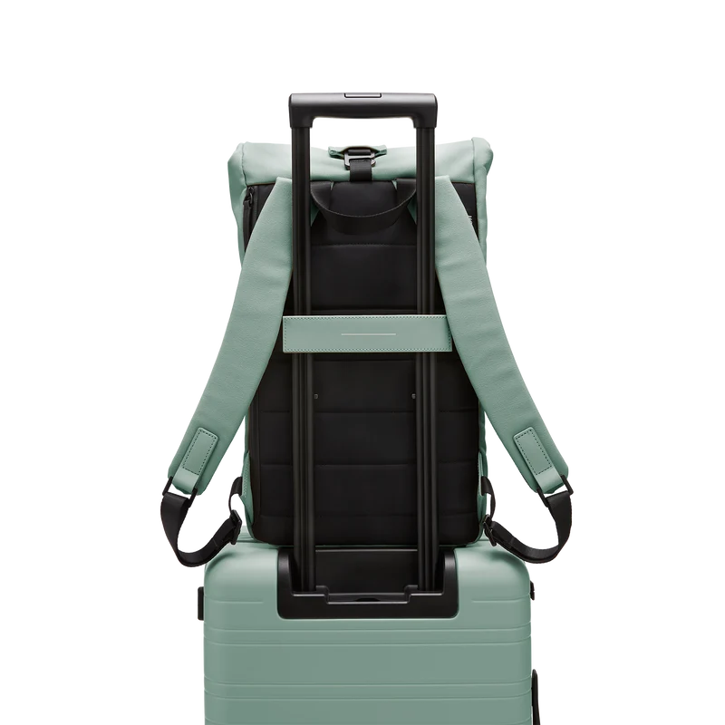 SoFo Rolltop Backpack / Marine Green / Recycled Cotton Canvas