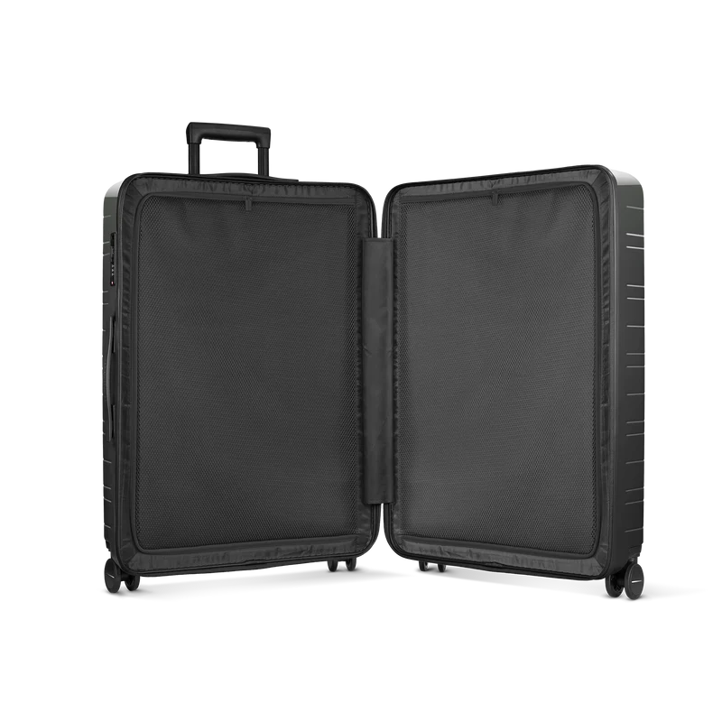 H7 / Glossy Graphite / High-Performance Hard Shell / Check-In Size L / Essential