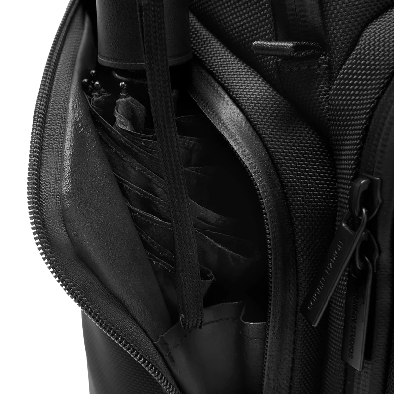 Midtown Backpack / All Black / High-end Nylon