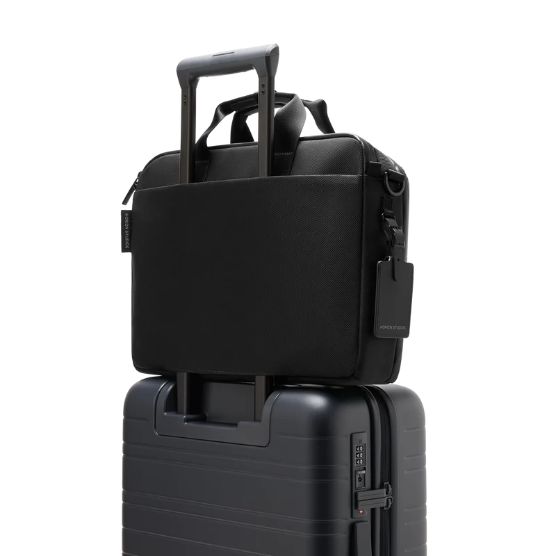 Midtown Briefcase / All Black / High-end Nylon
