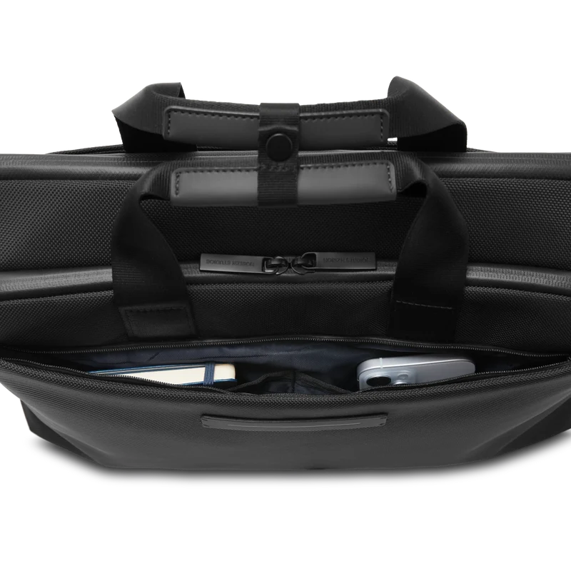Midtown Briefcase / All Black / High-end Nylon