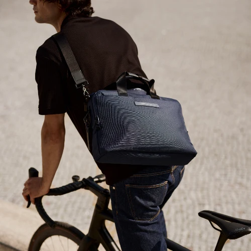 Midtown Briefcase / Night Blue / High-end Nylon