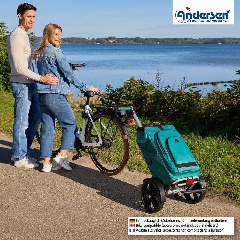 Tura Shopper Hydro 3.0, Kugellagerrad 29 cm - Petrol