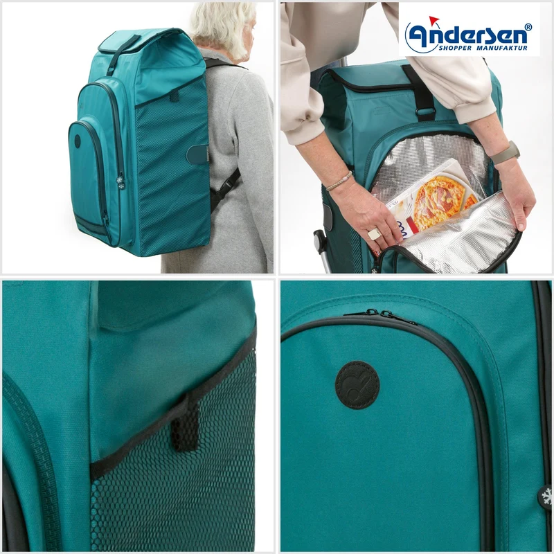 Tura Shopper Hydro 3.0, Kugellagerrad 29 cm - Petrol