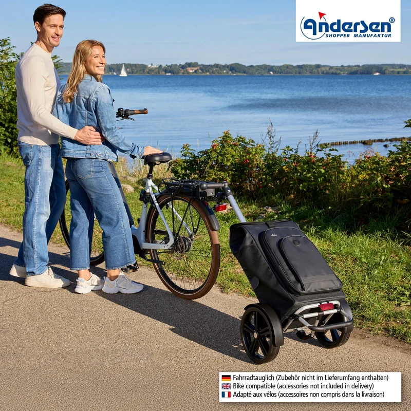 Tura Shopper Hydro 3.0, Kugellagerrad 29 cm - Schwarz