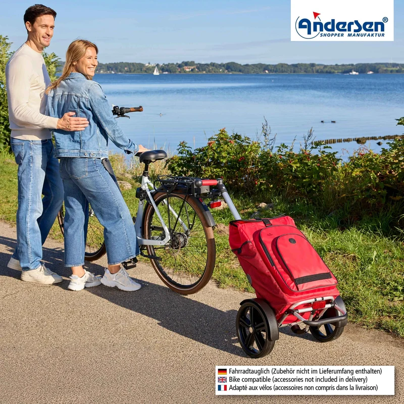 Tura Shopper Hydro 3.0, Kugellagerrad 29 cm - Rot