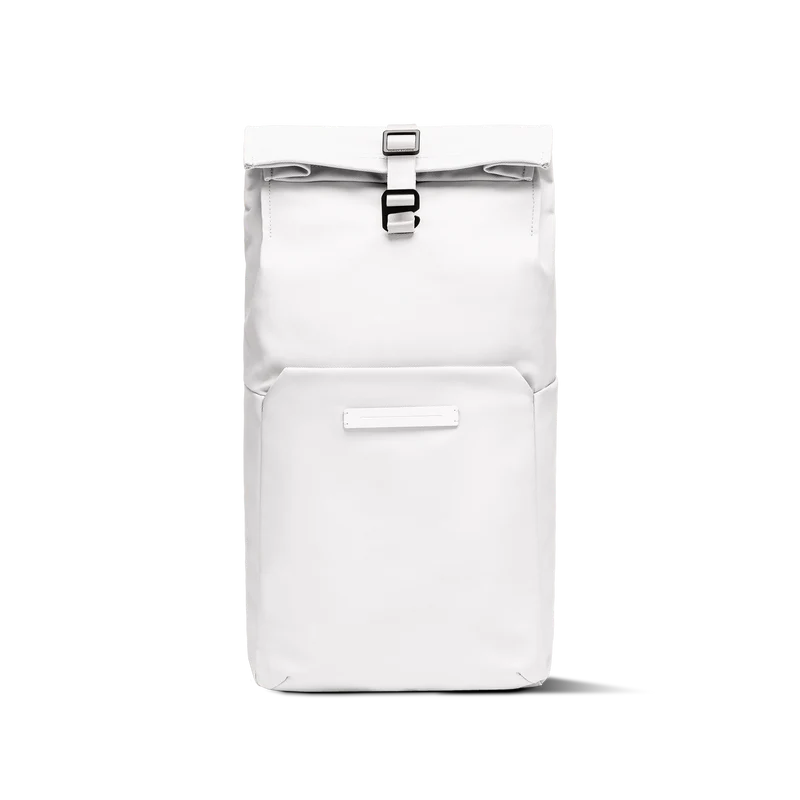 SoFo Rolltop Backpack X / All White / Waxed Canvas