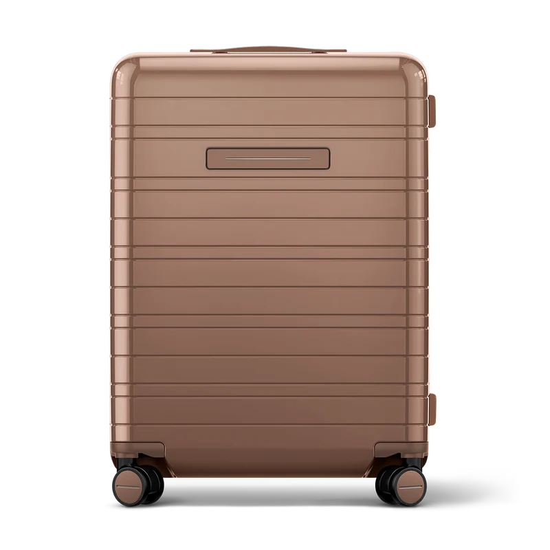 H6 / Glossy Mocha / Premium Hard Shell / Check-In Size M / RE