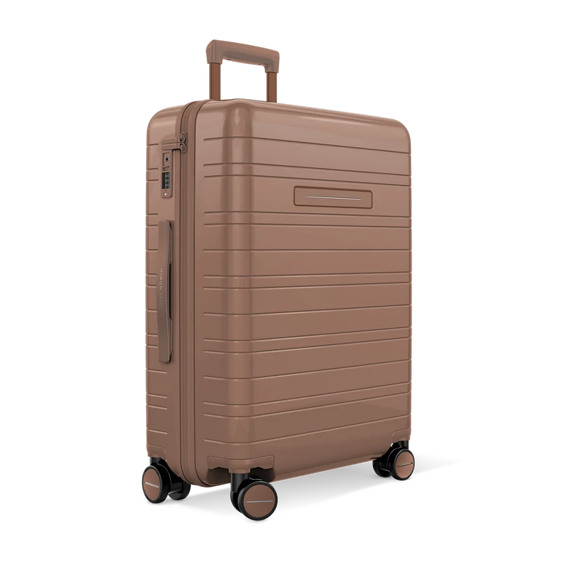 H6 / Glossy Mocha / Premium Hard Shell / Check-In Size M / RE
