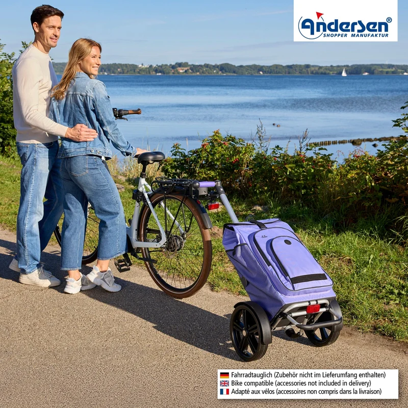 Tura Shopper Hydro 3.0, Kugellagerrad 29 cm - Flieder