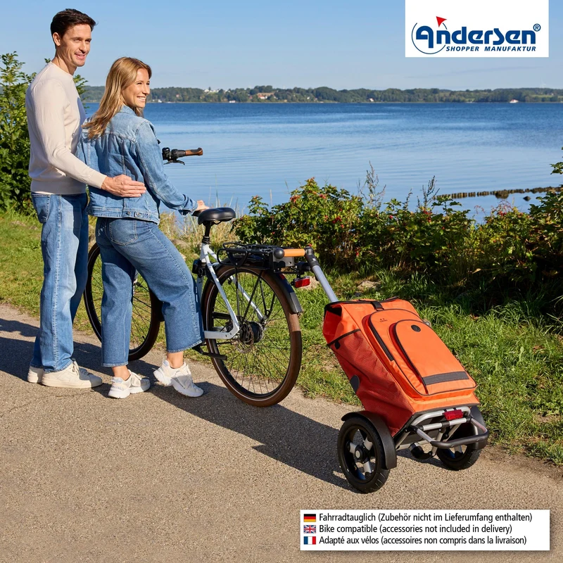 Tura Shopper Hydro 3.0, Luft-Kugellagerrad 29 cm - Orange