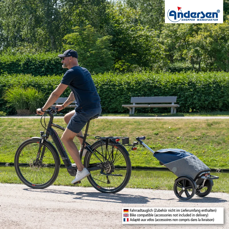 Tura Shopper Lasse, Kugellagerrad 29 cm - Blau