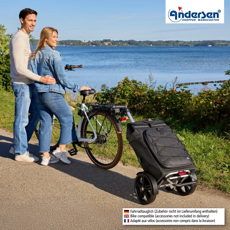 Tura Shopper Fado 3.0, Kugellagerrad 29 cm - Schwarz