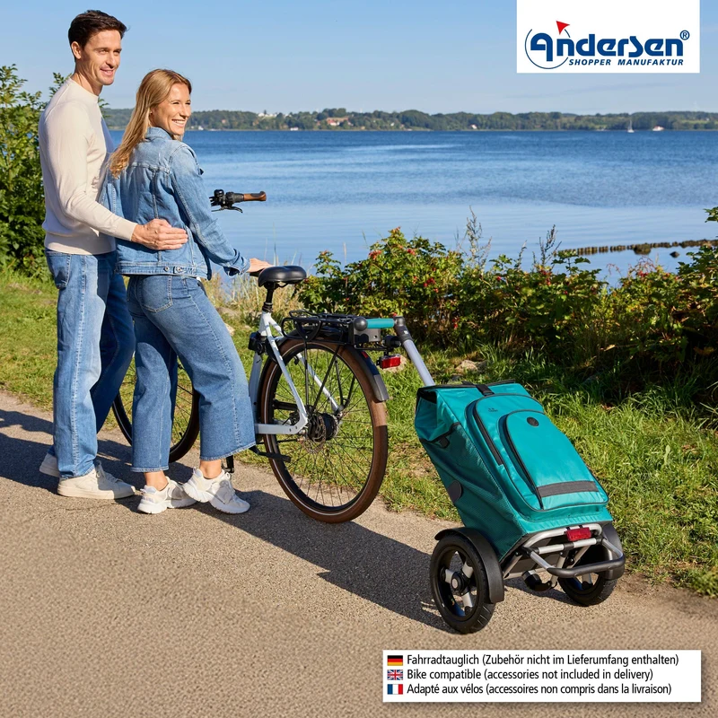 Tura Shopper Hydro 3.0, Luft-Kugellagerrad 29 cm - Petrol