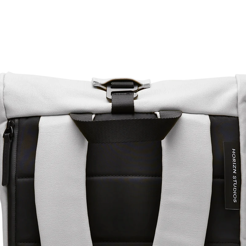 SoFo Rolltop Backpack / Light Quartz Grey / Recycled Cotton Canvas