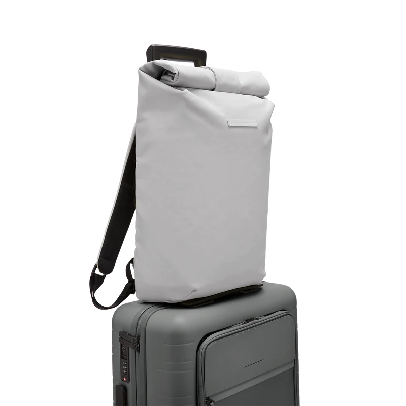 SoFo Rolltop Backpack / Light Quartz Grey / Recycled Cotton Canvas