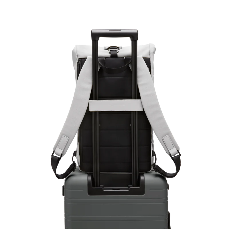 SoFo Rolltop Backpack / Light Quartz Grey / Recycled Cotton Canvas