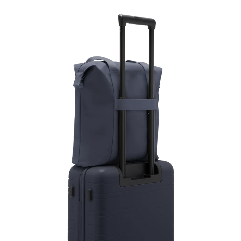 SoFo Vertical Tote / Night Blue / Waxed Canvas