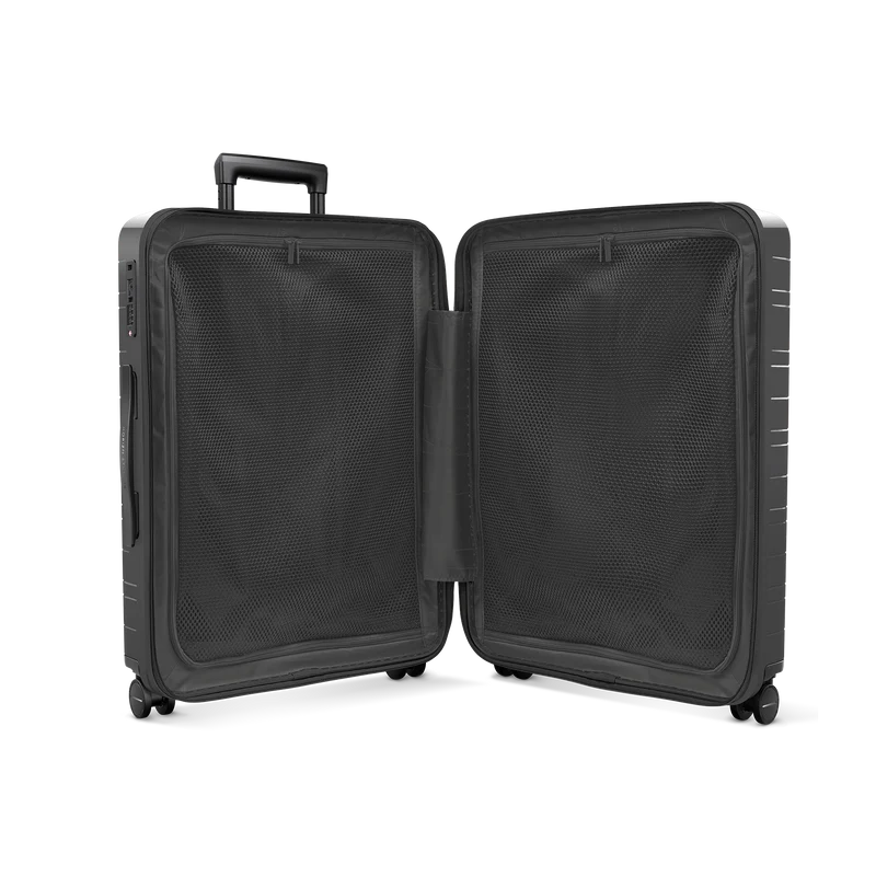 H6 / Glossy Graphite / Premium Hard Shell / Check-In Size M / Essential