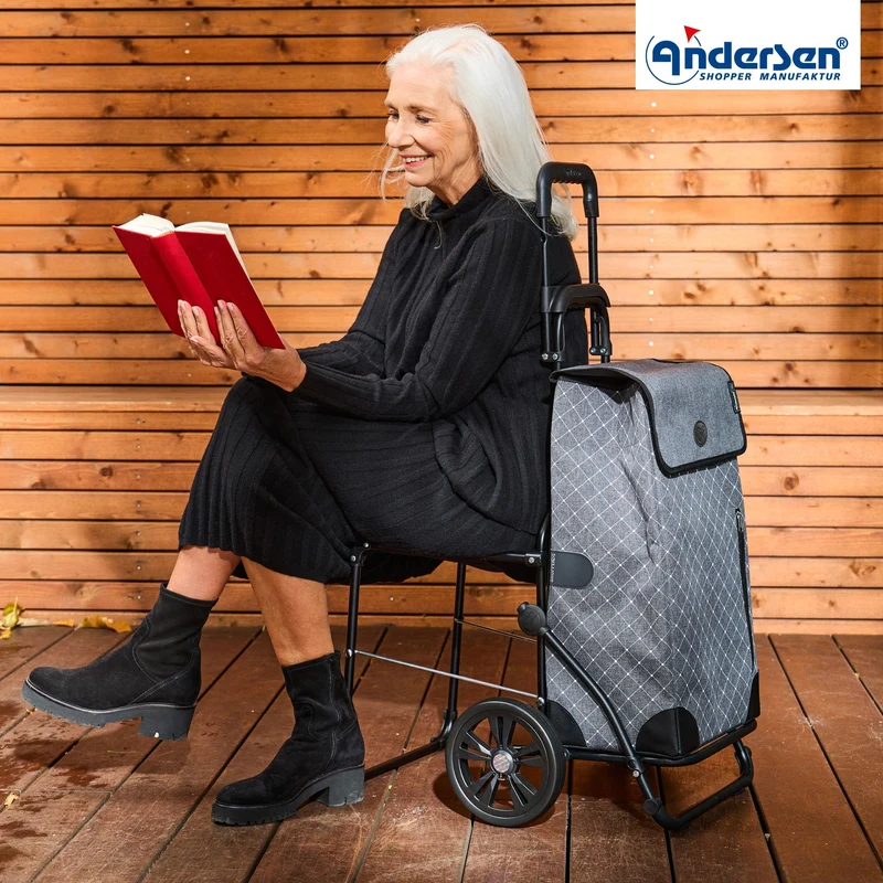 Komfort Shopper Sofia - Anthrazit