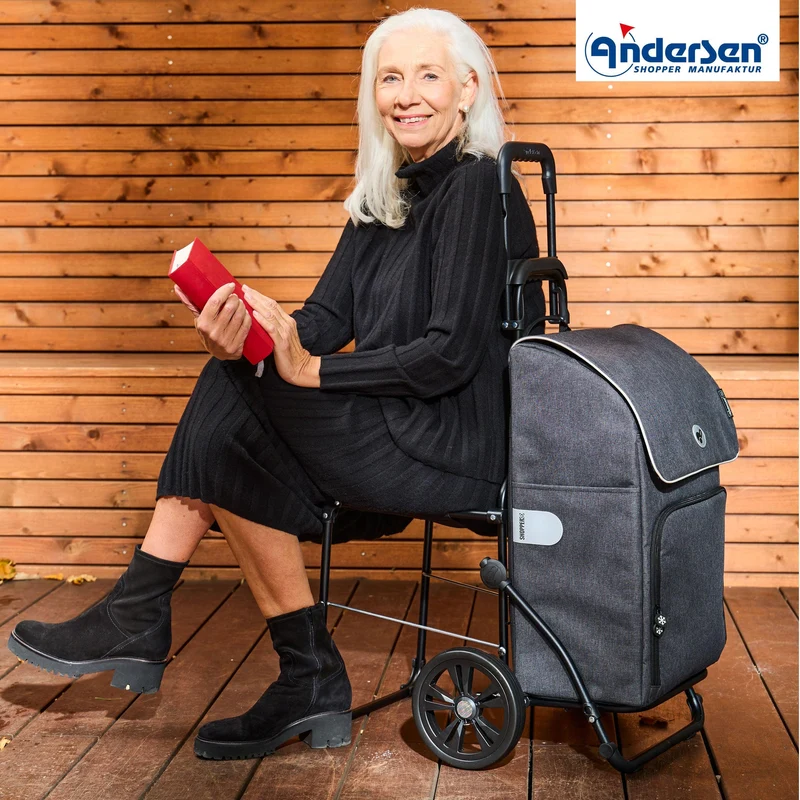 Komfort Shopper Ipek Maxi - Anthrazit