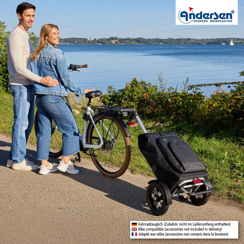 Tura Shopper Hydro 3.0, Luft-Kugellagerrad 29 cm - Schwarz