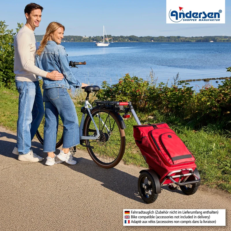 Tura Shopper Hydro 3.0, Luft-Kugellagerrad 29 cm - Rot