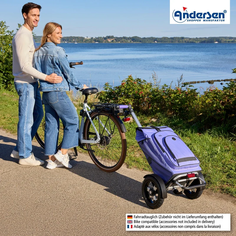 Tura Shopper Hydro 3.0, Luft-Kugellagerrad 29 cm - Flieder