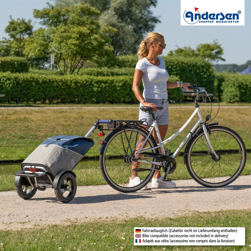 Tura Shopper Lasse, Luft-Kugellagerrad 29 cm - Blau