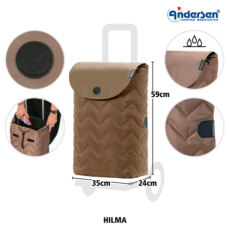Royal Shopper Hilma, Metallspeichenrad 25 cm - Mousse