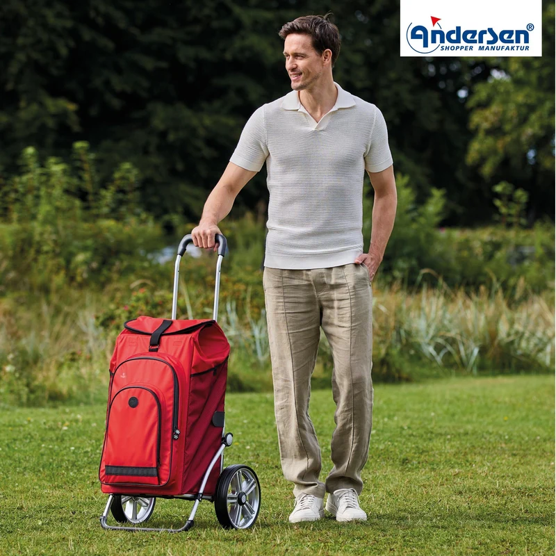 Royal Shopper Hydro 3.0, Kugellagerrad 25 cm - Rot