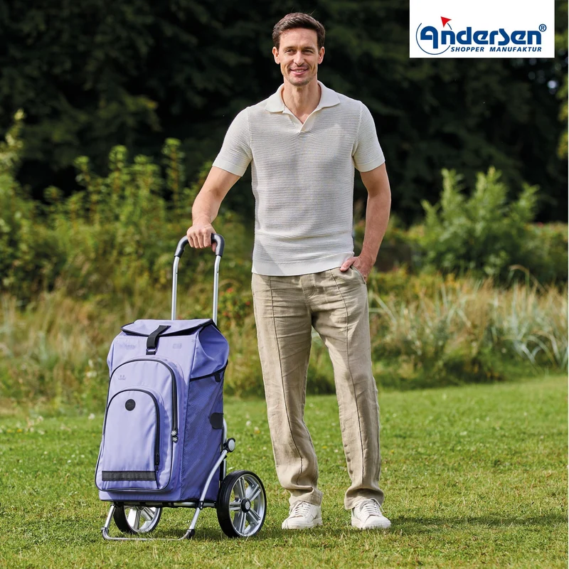 Royal Shopper Hydro 3.0, Kugellagerrad 25 cm - Flieder