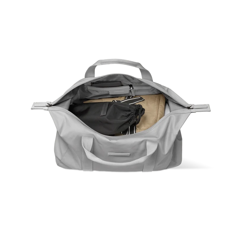 SoFo Weekender M / Light Quartz Grey / Recycled Waxed Canvas / Size M