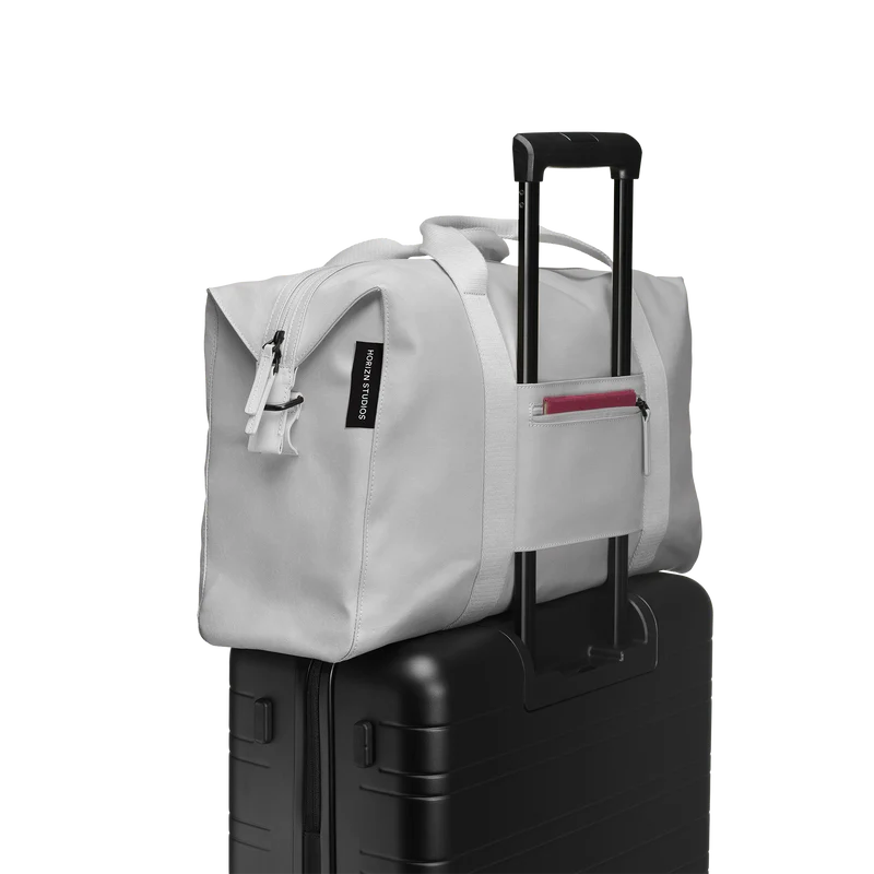 SoFo Weekender M / Light Quartz Grey / Recycled Waxed Canvas / Size M