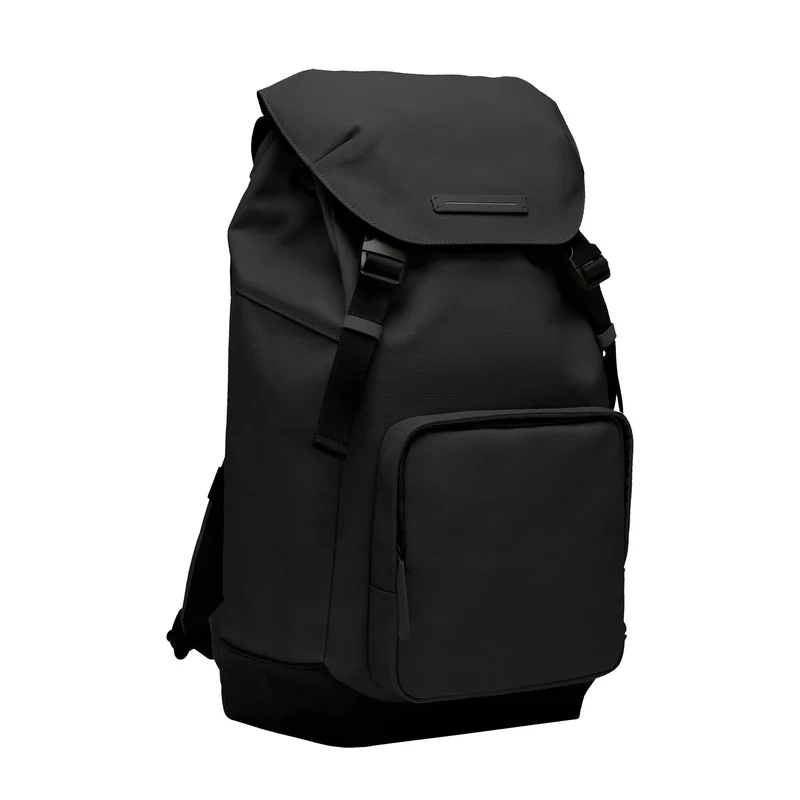 SoFo Backpack City / Black / Recycled Waxed Canvas