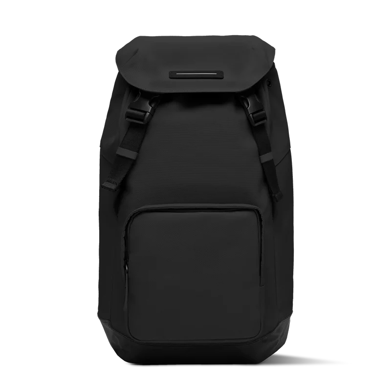 SoFo Backpack City / Black / Recycled Waxed Canvas