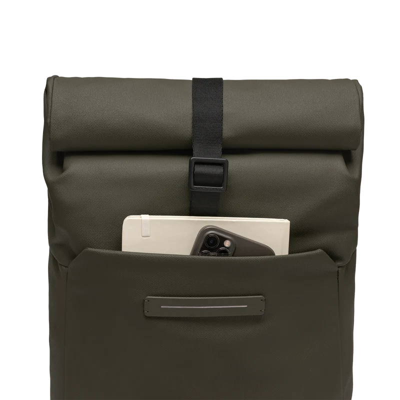 SoFo Rolltop Backpack X / Dark Olive / Waxed Canvas