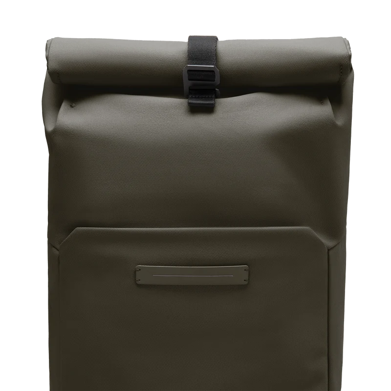SoFo Rolltop Backpack X / Dark Olive / Waxed Canvas
