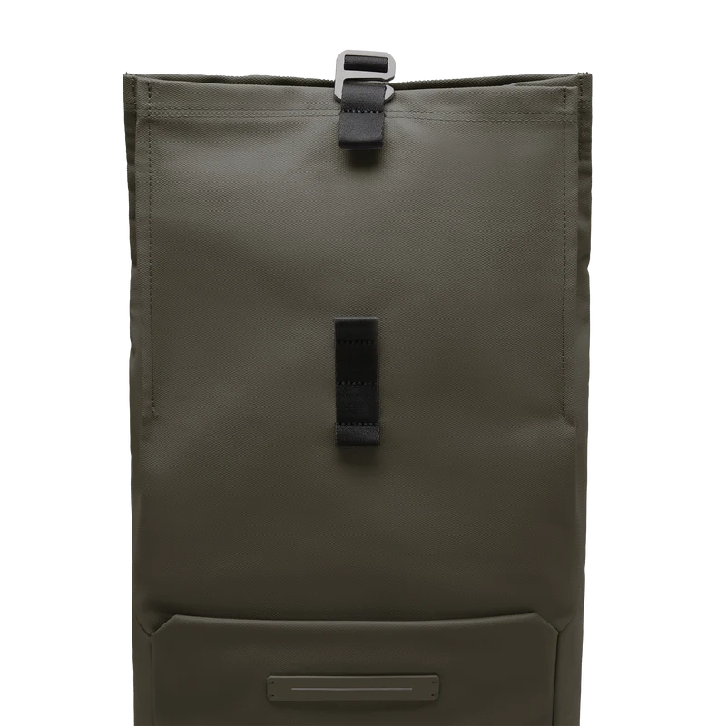 SoFo Rolltop Backpack X / Dark Olive / Waxed Canvas