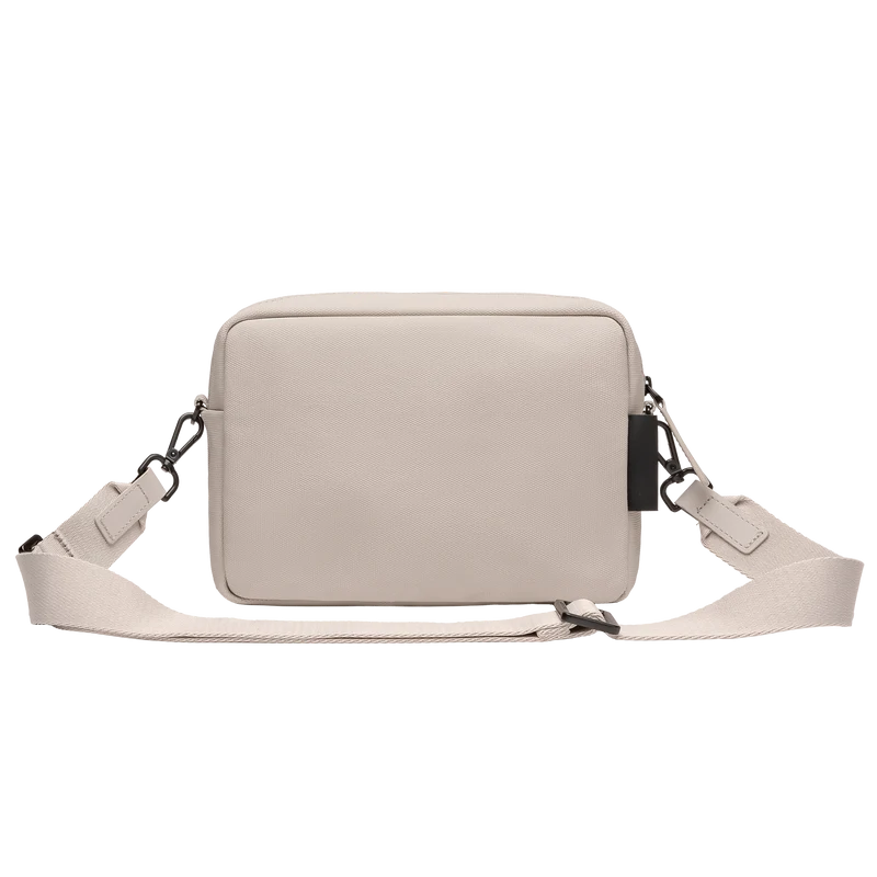 SoFo Box Bag / Sand Grey / Waxed Canvas