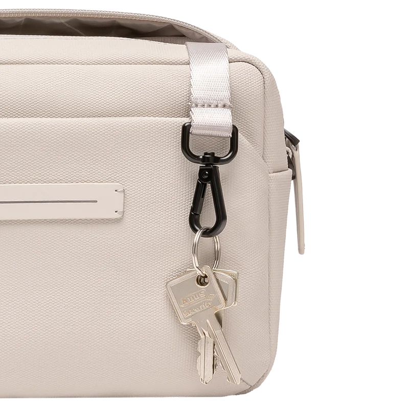 SoFo Box Bag / Sand Grey / Waxed Canvas