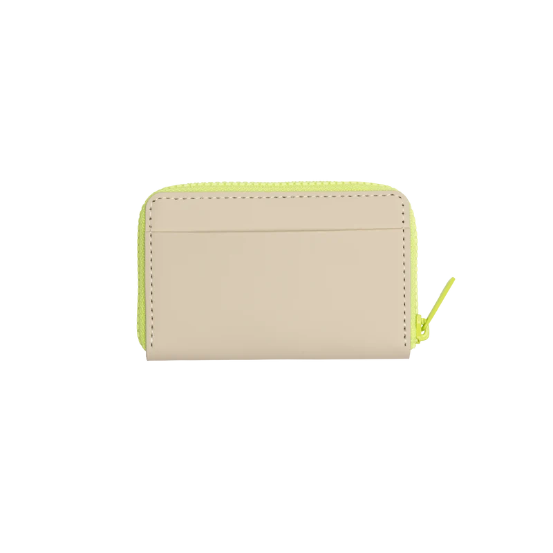 Wallet / Sand / Neon Yellow