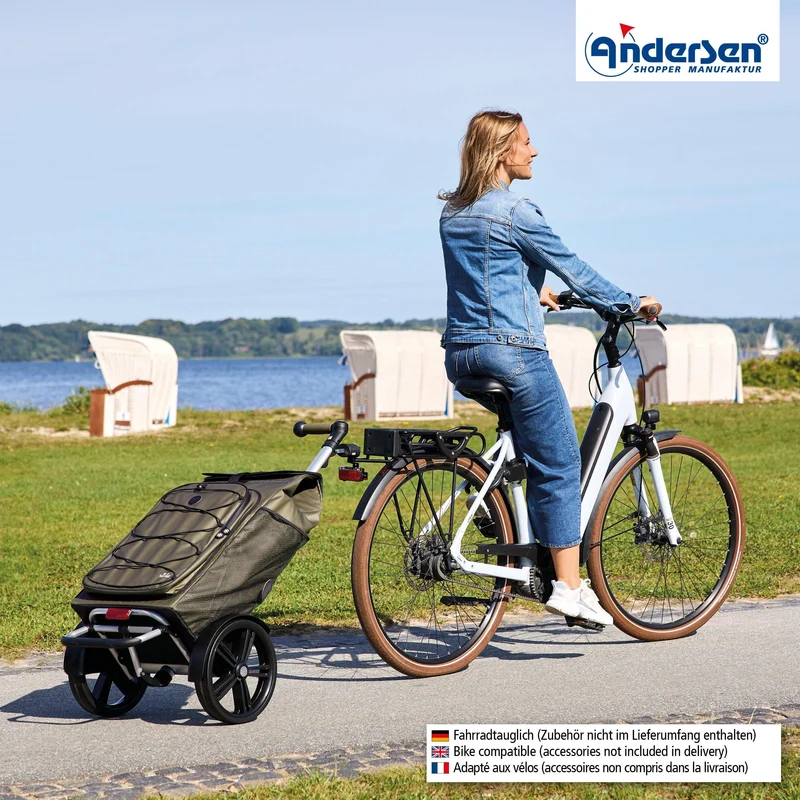 Tura Shopper Fado 3.0, Kugellagerrad 29 cm - Oliv